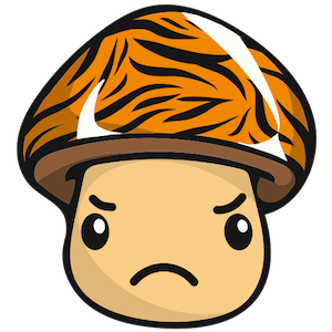 Tiger Mushroom messages sticker-6