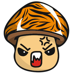 Tiger Mushroom messages sticker-9
