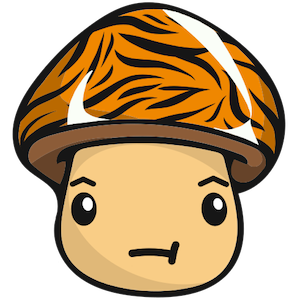 Tiger Mushroom messages sticker-2