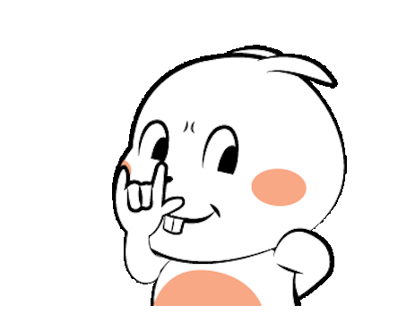 Little Rabbit Animated messages sticker-1
