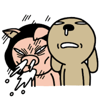 Choco Dog Winter Animated messages sticker-8