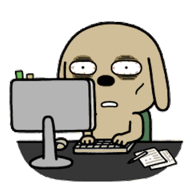 Choco Dog Animated messages sticker-8