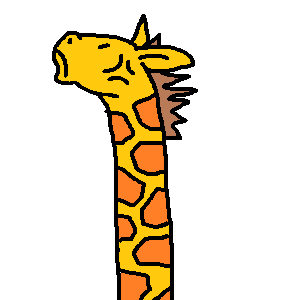 Giraffe Stickers for iMessage by Design73 messages sticker-10