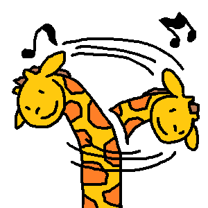 Giraffe Stickers for iMessage by Design73 messages sticker-1