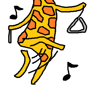Giraffe Stickers for iMessage by Design73 messages sticker-5