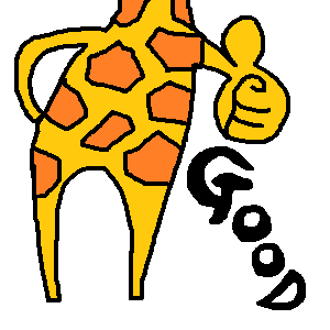 Giraffe Stickers for iMessage by Design73 messages sticker-4
