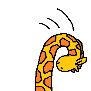 Giraffe Stickers for iMessage by Design73 messages sticker-3