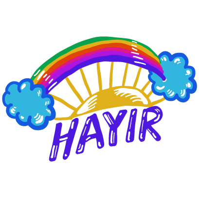 EvetHayır Stickers messages sticker-3
