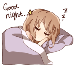 Cute Girl Stickers Pack messages sticker-7
