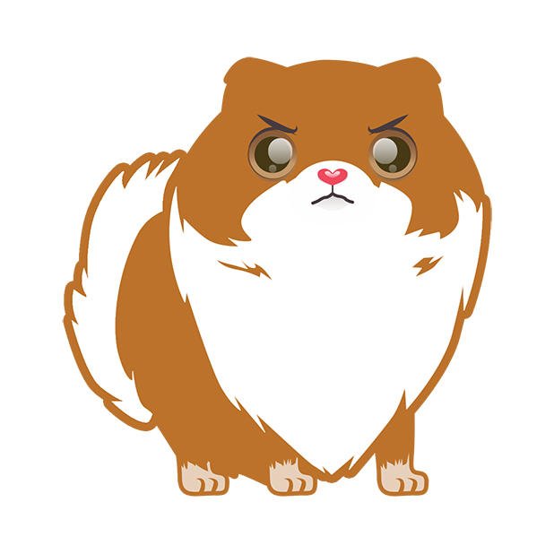 Pom Pom Pomeranian Stickers messages sticker-10