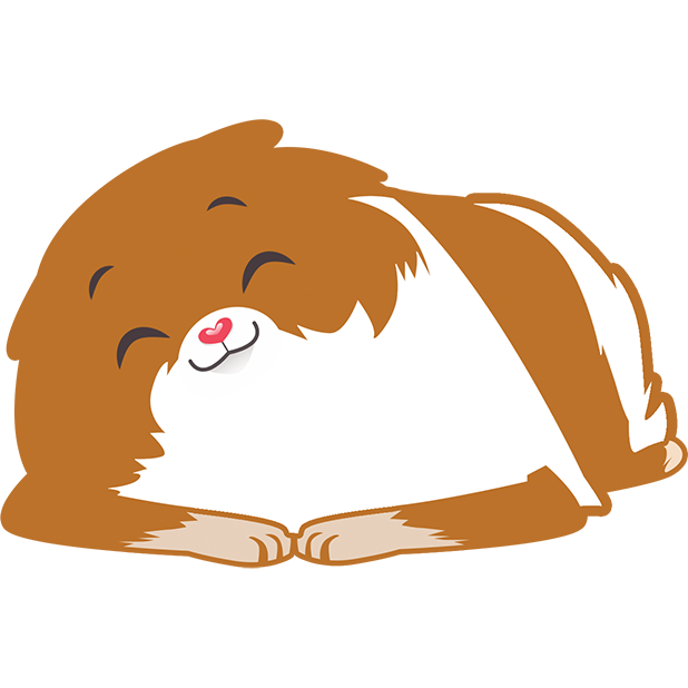 Pom Pom Pomeranian Stickers messages sticker-1