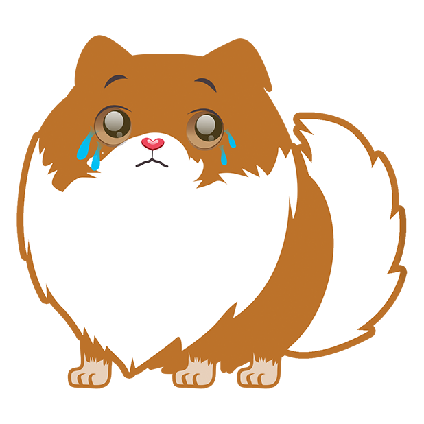 Pom Pom Pomeranian Stickers messages sticker-7