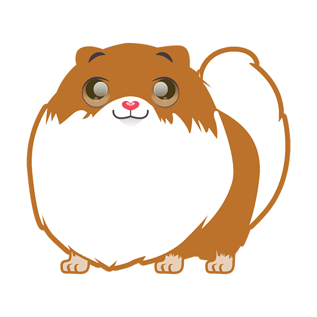Pom Pom Pomeranian Stickers messages sticker-9