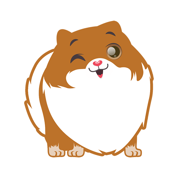 Pom Pom Pomeranian Stickers messages sticker-2