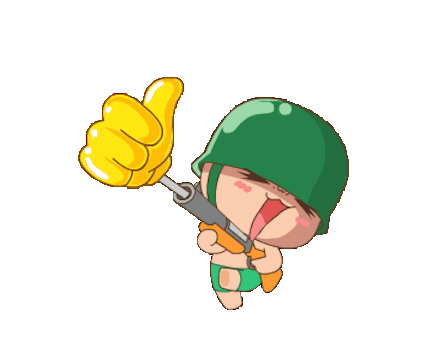 Funny Army Boy Animated messages sticker-10