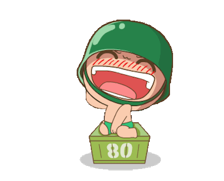 Funny Army Boy Animated messages sticker-6