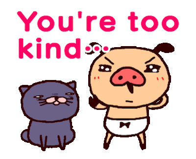Funny Piggy Animated messages sticker-7