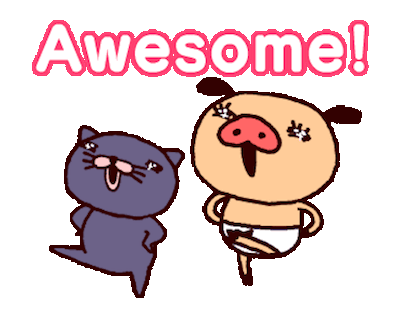 Funny Piggy Animated messages sticker-2