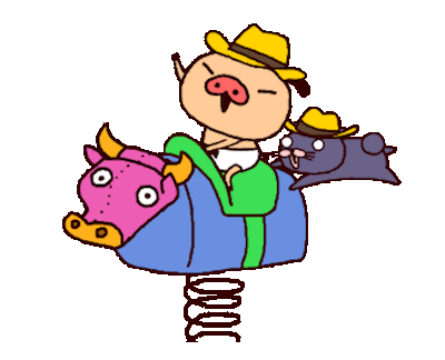 Funny Piggy Animated messages sticker-8