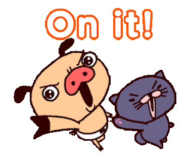 Funny Piggy Animated messages sticker-4