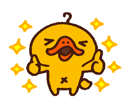 Funny Duck and Friend Animated messages sticker-1