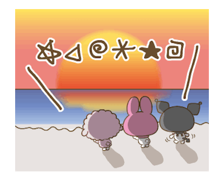 Sweetie Rabbit Animated messages sticker-3