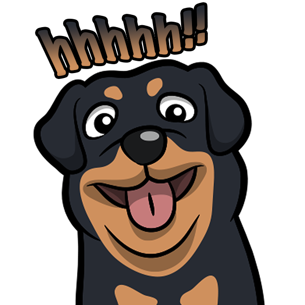 Rottwemoji - Rottweiler Emoji & Stickers messages sticker-10