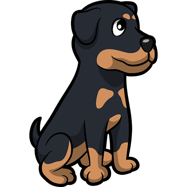 Rottwemoji - Rottweiler Emoji & Stickers messages sticker-5