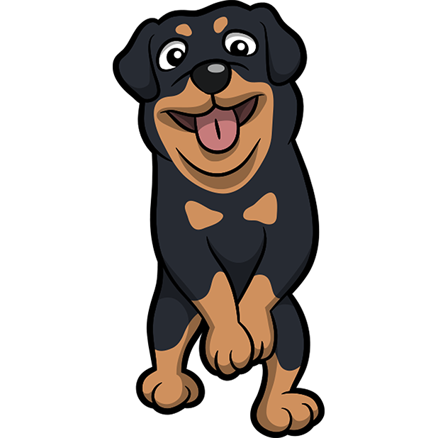 Rottwemoji - Rottweiler Emoji & Stickers messages sticker-6
