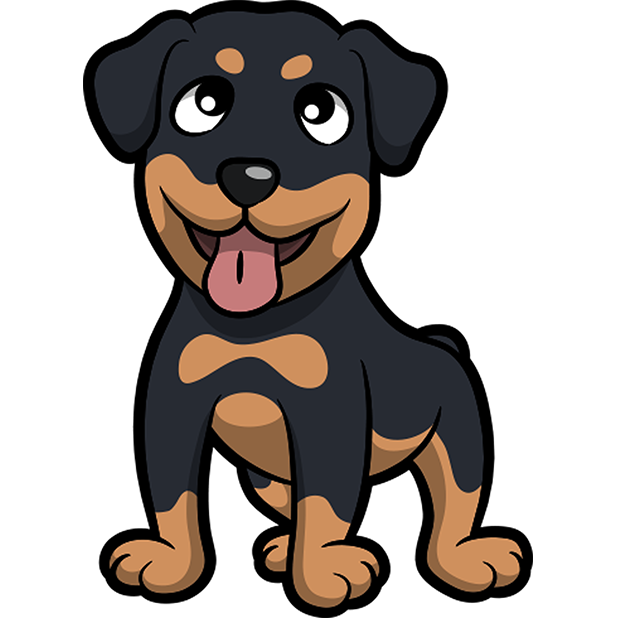 Rottwemoji - Rottweiler Emoji & Stickers messages sticker-1