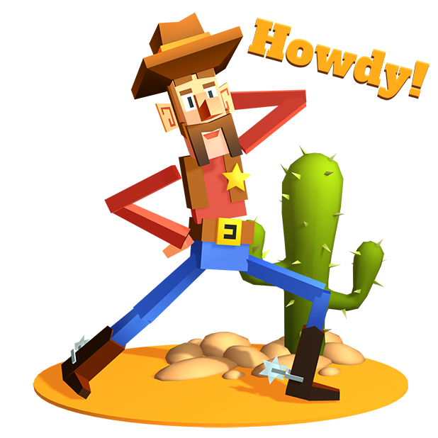 Blocky Bronco messages sticker-8