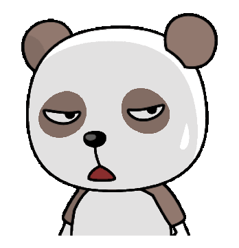Sleeplest Panda Animated messages sticker-11