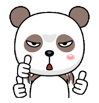 Sleeplest Panda Animated messages sticker-10