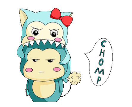 Blue Cat Funny Animated messages sticker-1
