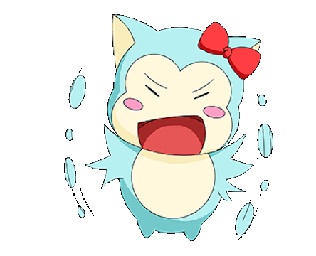 Blue Cat Funny Animated messages sticker-5