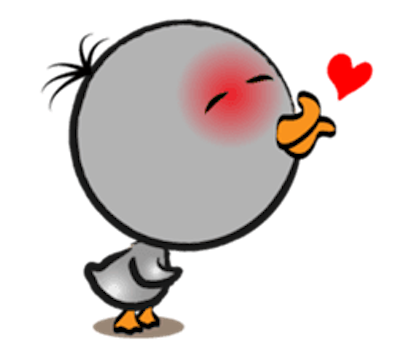 Mun Mun Duck messages sticker-2