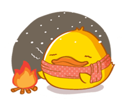 Fat Funny Duck messages sticker-7