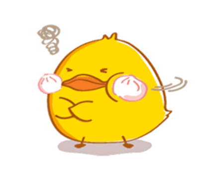 Fat Funny Duck messages sticker-5