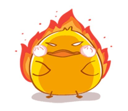 Fat Funny Duck messages sticker-6