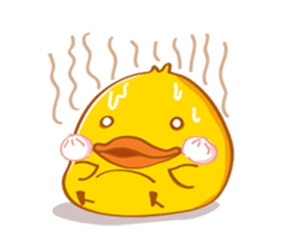 Fat Funny Duck messages sticker-10