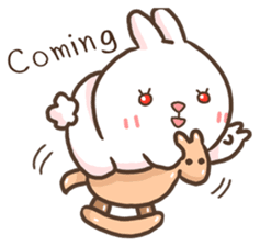Lovely Bear and Rabbit messages sticker-6