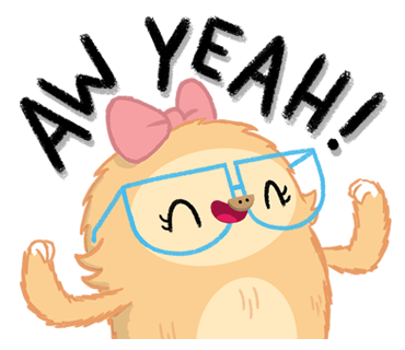 Slothilda Sloth Stickers messages sticker-1