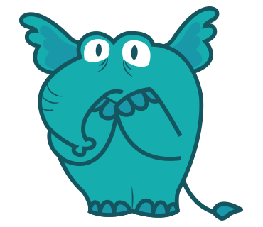 Manny the Cute Elephan Stickers for iMessage messages sticker-1