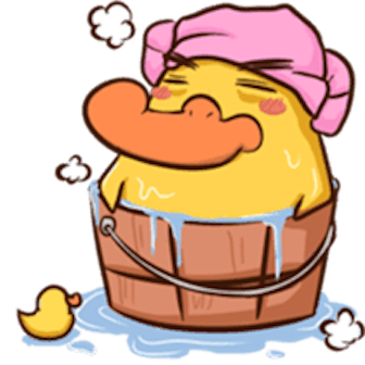 Funny QuackQuack messages sticker-0