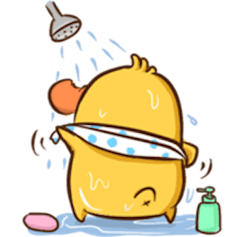 Funny QuackQuack messages sticker-4