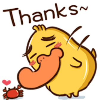 Funny QuackQuack messages sticker-2