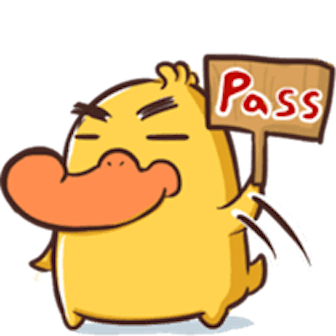 Funny QuackQuack messages sticker-3