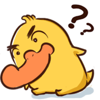 Funny QuackQuack messages sticker-8