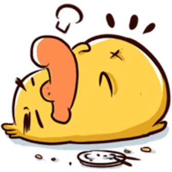 Funny QuackQuack messages sticker-11