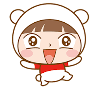 Baby Bear Girl messages sticker-2